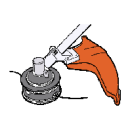 Gr&auml;sr&ouml;jsats med montering F&ouml;r FS450 och FS480