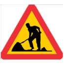 Varningsm&auml;rke, v&auml;garbete