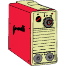 Svets 220 V b&auml;rbar, Genesis