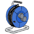Kabelvinda 220 V, 20 meter