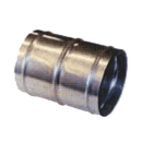 Skarvr&ouml;r med klammer 76 mm